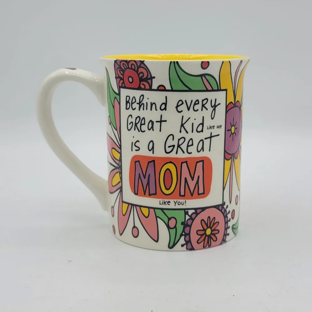 Our Name is Mud MOM Mug Lorrie Veasey Funny Floral Gift Like Mother Like Child - Picture 3 of 9
